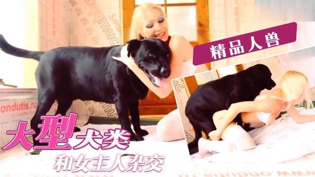 【精品】骚货大战巨型犬
