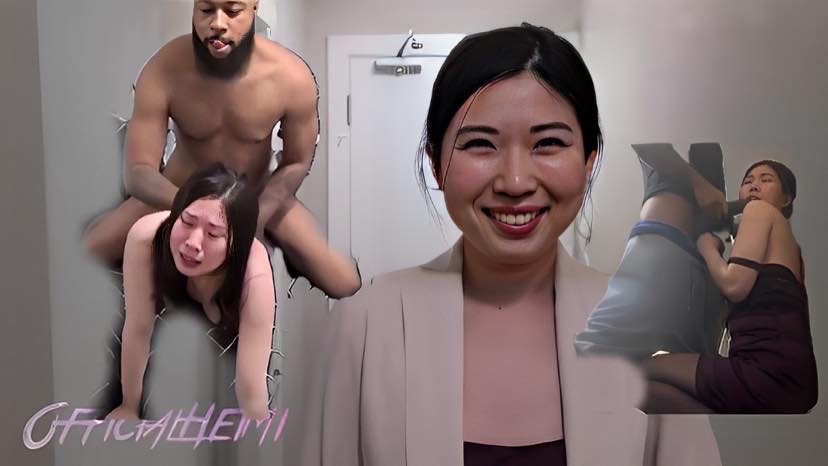 留学生反差母狗被黑人骗到家中强上